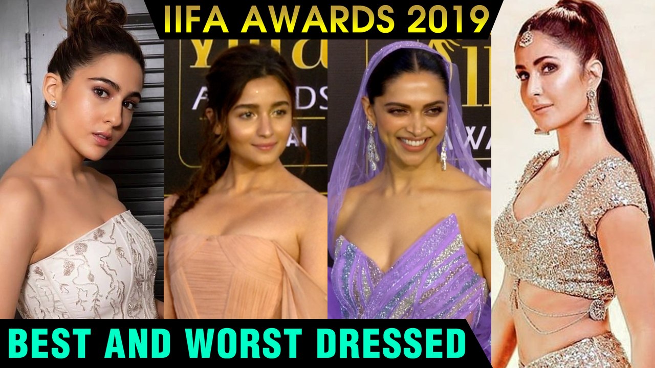 Sara Ali Khan, Alia Bhatt, Katrina Kaif Deepika Padukone | Best And WORST Dressed | IIFA Awards 2019