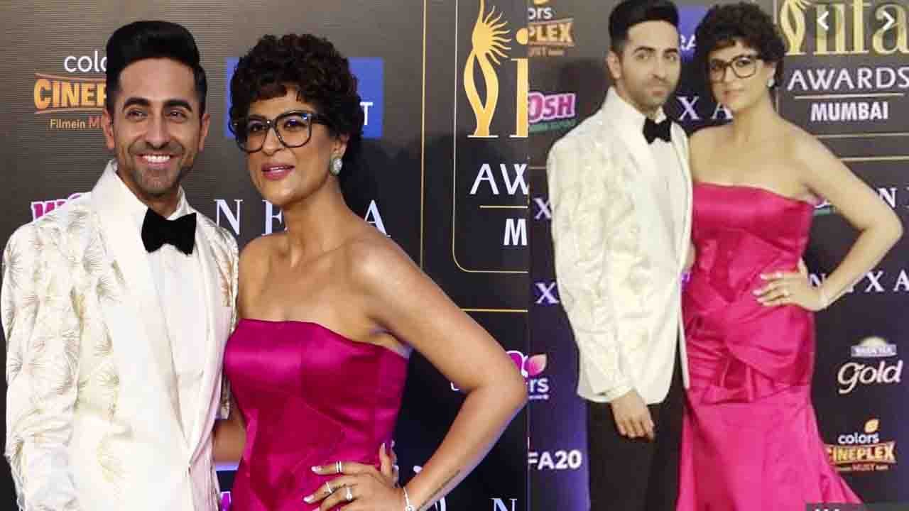 Ayushmann Khurrana & Tahira Kashyap look perfect together at IFFA 2019; Watch  video | FilmiBeat