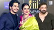 IIFA 2019: Rekha Poses With Ishaan Khatter And Bobby Deol