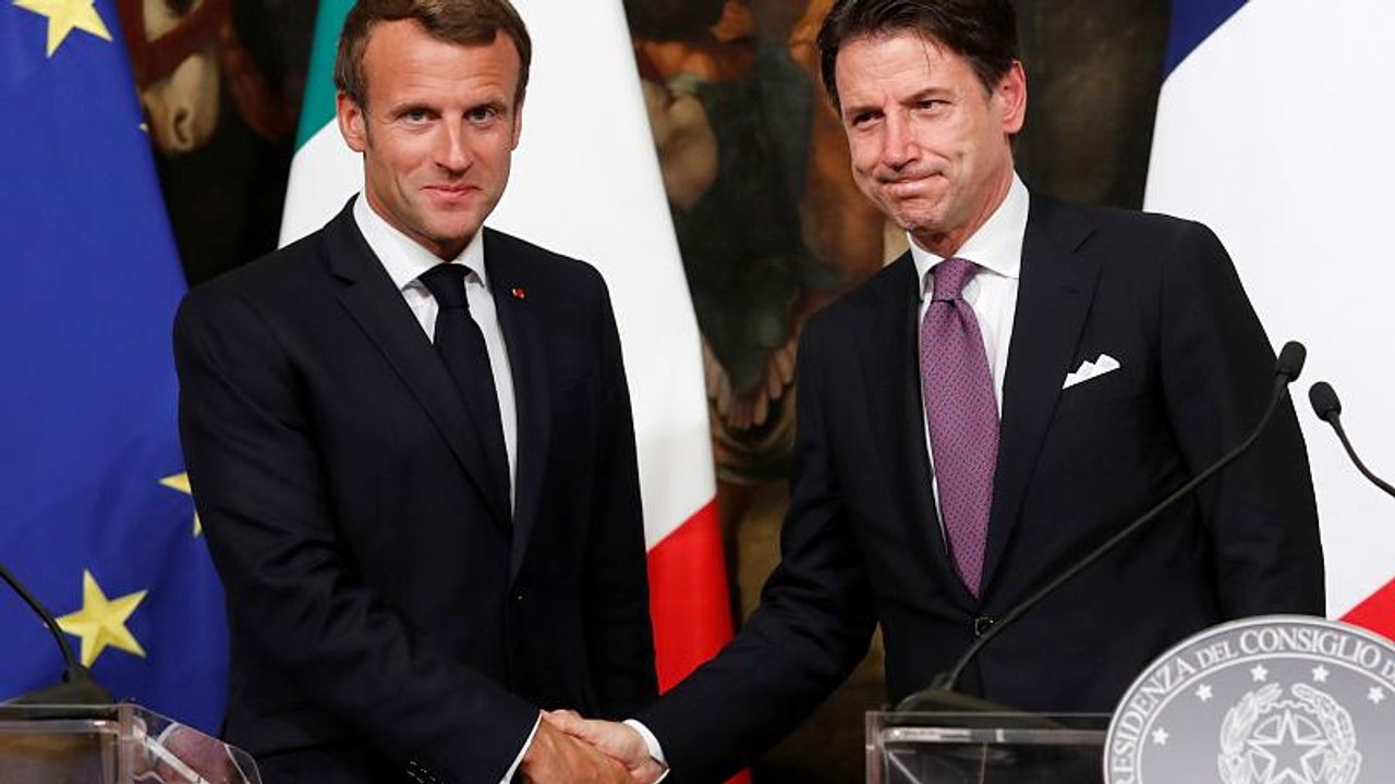 Macron in Italien: Forderung nach besserer Migrationspolitik