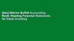 [Doc] Warren Buffett Accounting Book: Reading Financial Statements for Value Investing