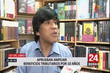 Pleno del Congreso debatirá prórroga por 10 años para Ley de Libro
