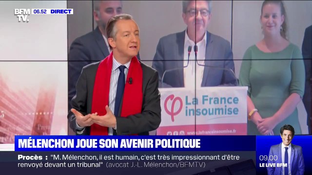 ÉDITO - Jean-Luc Mélenchon fait de la politique avec son procès, à défaut d'un procès politique