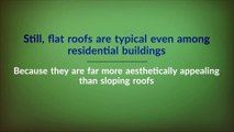 Flat Roof Vs. Sloping Roof - Royal Commercial Roofing