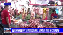 Bentahan ng baboy sa Farmers Market, apekatdo pa rin ng isyu ng ASF