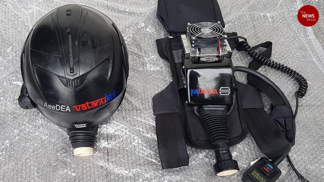 Bengaluru man designs ‘air-conditioned’ helmet for bike riders