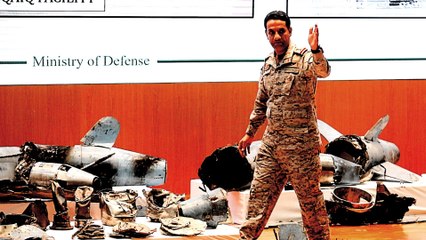 Saudi oil attacks: Riyadh displays 'evidence' of Iran responsibility