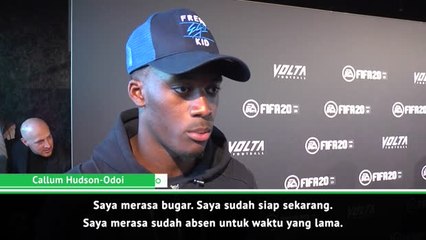 Descargar video: Fans Chelsea akan segera melihat Hudson-Odoi kembali