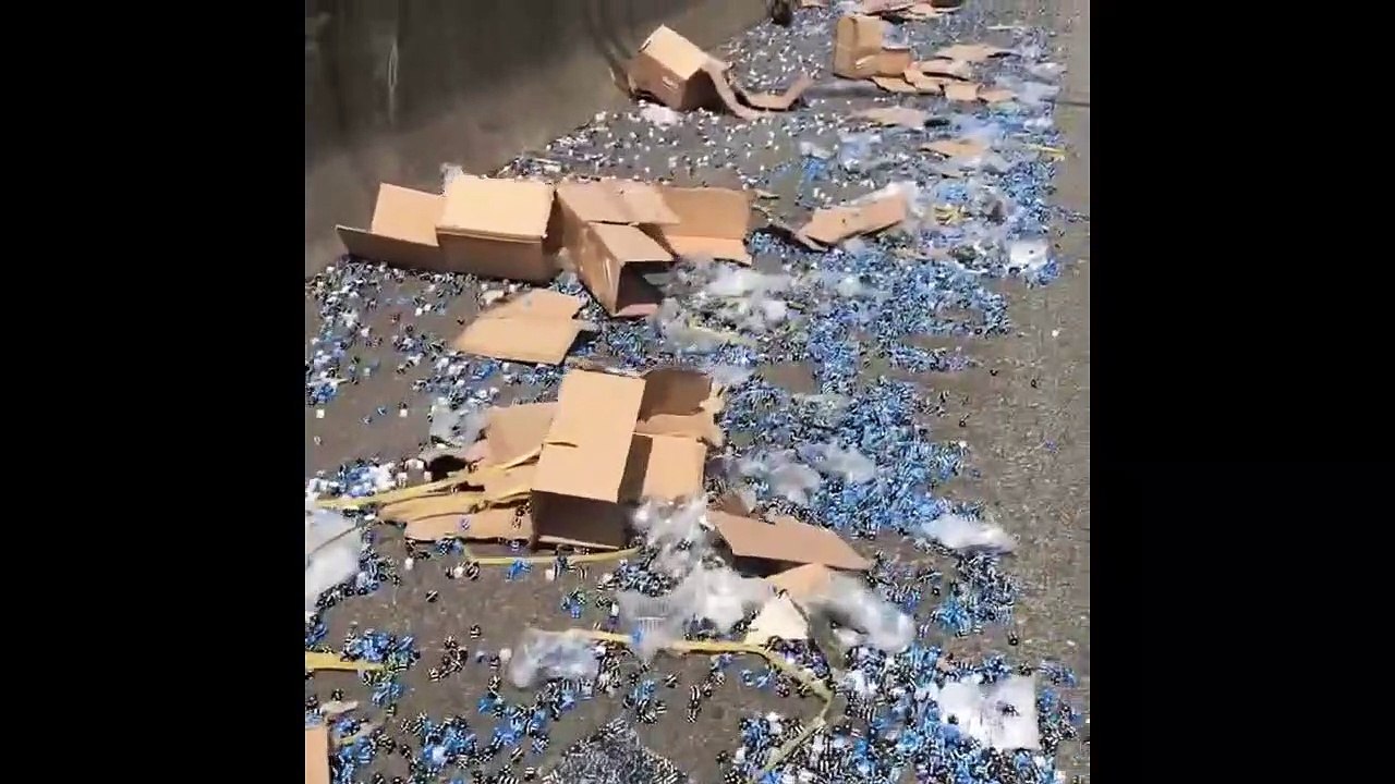 Ce camion réalise le plus gros score au lancer de dès sur une autoroute américaine !