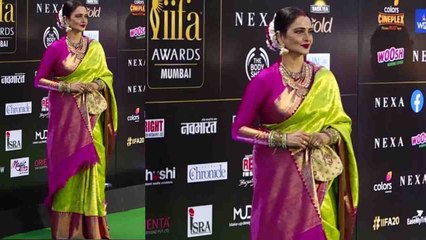 IIFA 2019 : Rekha Looks Stunning at Award Night | Boldsky