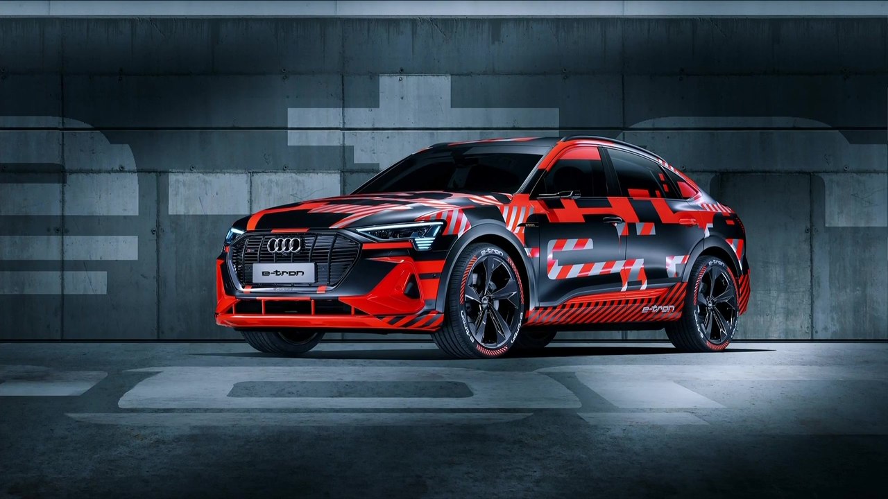Audi e-tron Sportback Premiere auf der 2019 IAA