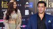 Salman Khan’s grand entry at IIFA awards with Dabangg 3 Debutante Saiee Manjrekar | FilmiBeat