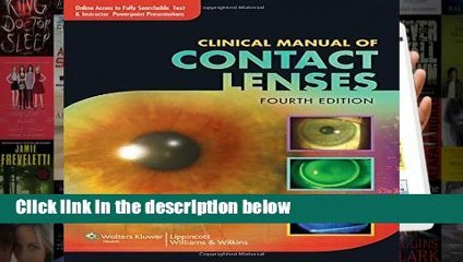 [READ] Clinical Manual of Contact Lenses