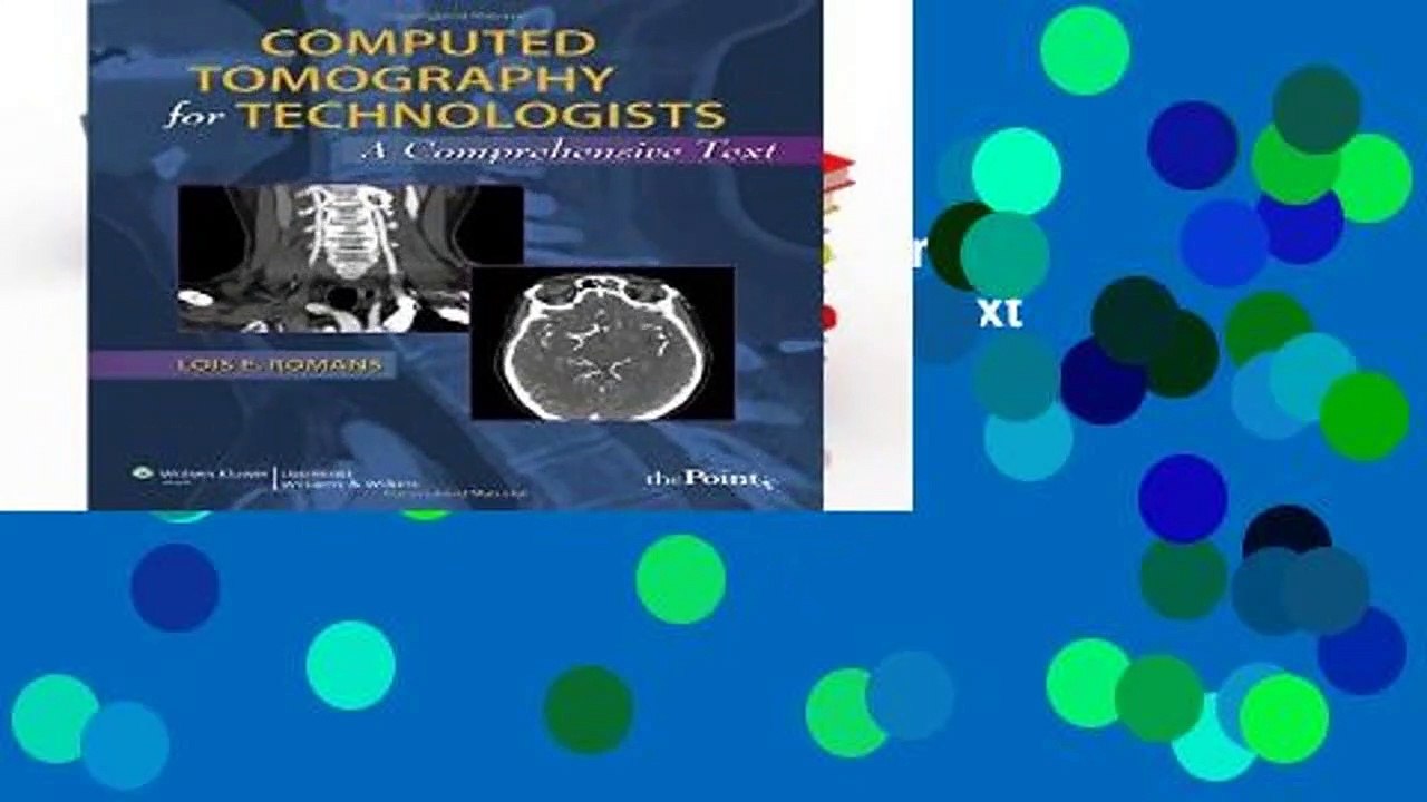 [FREE] Computed Tomography for Technologists: A Comprehensive Text ...