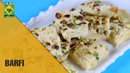 Barfi Recipe | Tarka | Masala TV Show | Rida Aftab