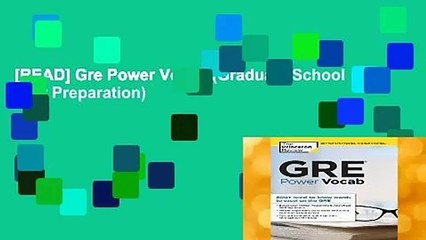 [READ] Gre Power Vocab (Graduate School Test Preparation)