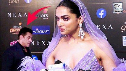 Video herunterladen: Deepika Padukone Ignores Salman Khan At IIFA 2019