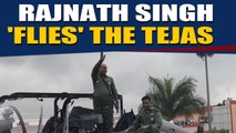 Rajnath Singh flies Tejas, takes control for a while  |OneIndia News