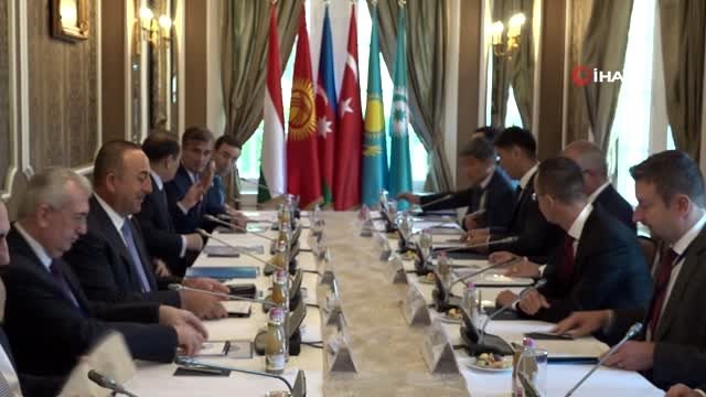 (BUDAPEŞTE)- Bakan Çavuşoğlu, Türk Konseyi Açılış Toplantısına Katıldı