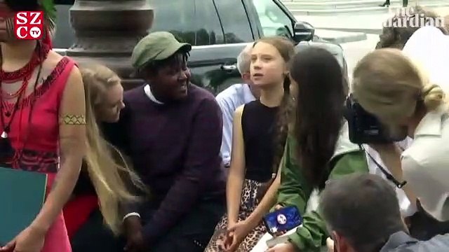 Dünya bu çocuğu konuşuyor... Greta'ya kalkan oldu