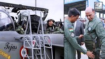 Rajnath Singh Becomes The First Defence Minister To Fly In Tejas Fighter Jet