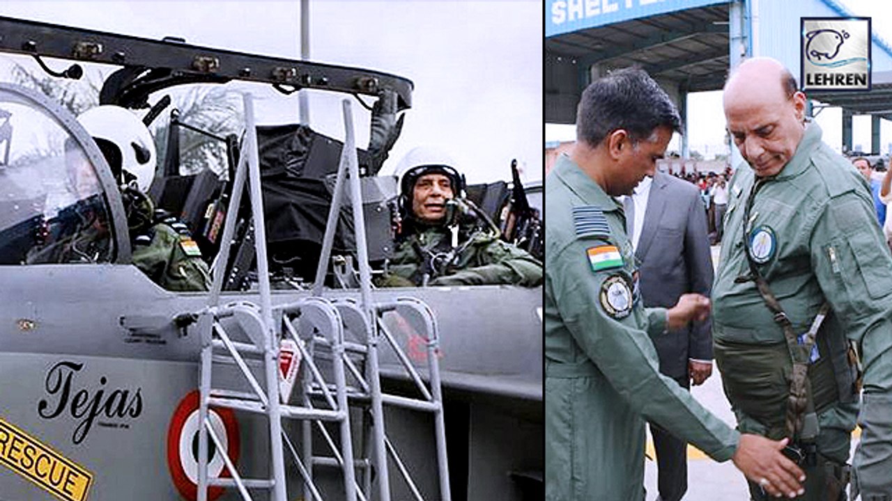 Rajnath Singh Becomes The First Defence Minister To Fly In Tejas Fighter Jet