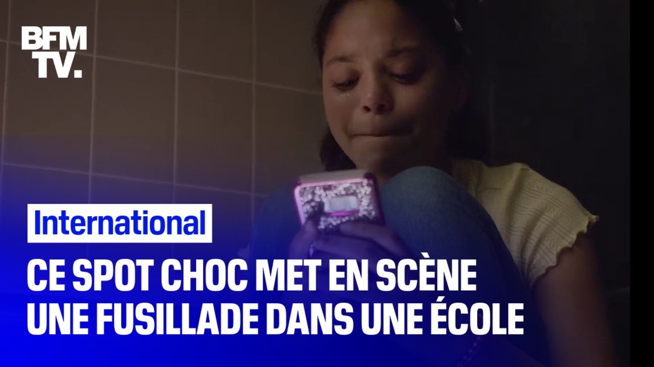 "Les essentiels de la rentrée", le spot choc sur les fusillades aux États-Unis