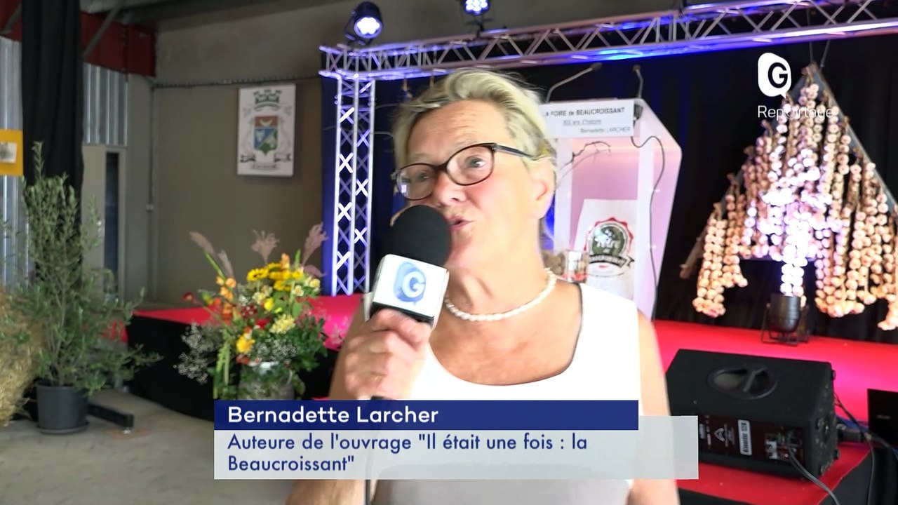 Reportage - La foire de Beaucroissant a 800 ans !
