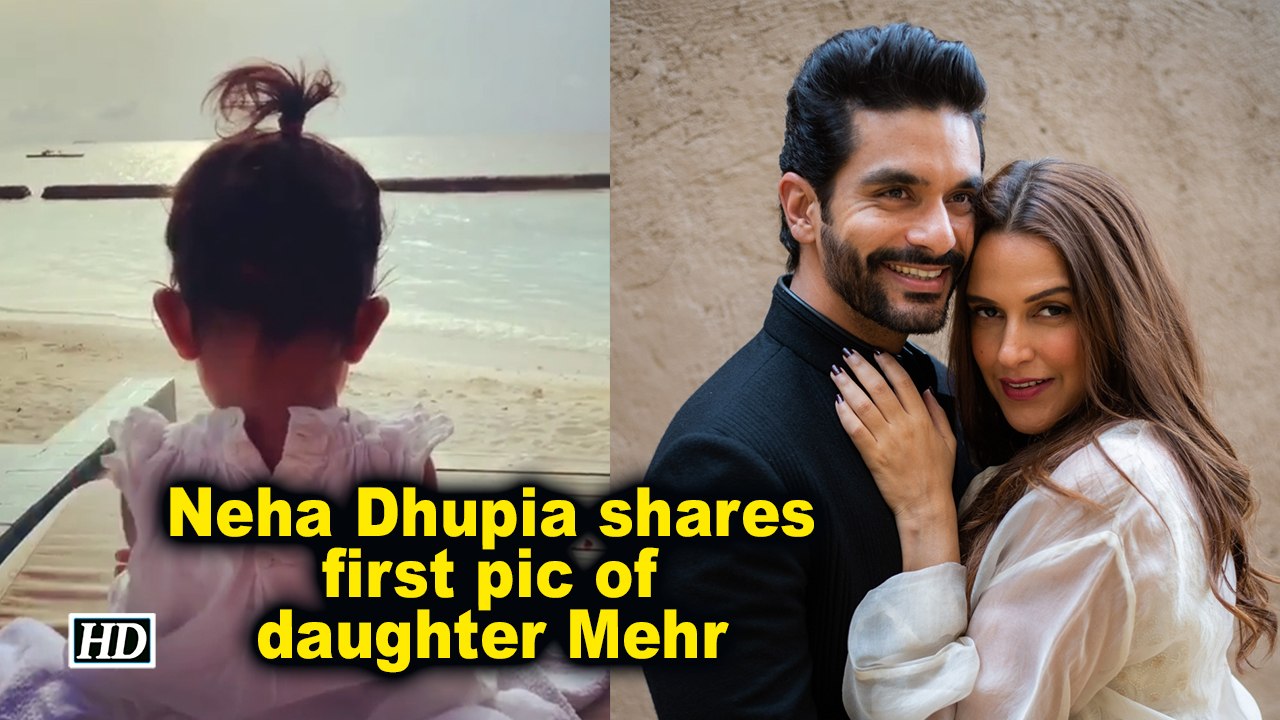 Neha Dhupia shares first pic of daughter Mehr on social media