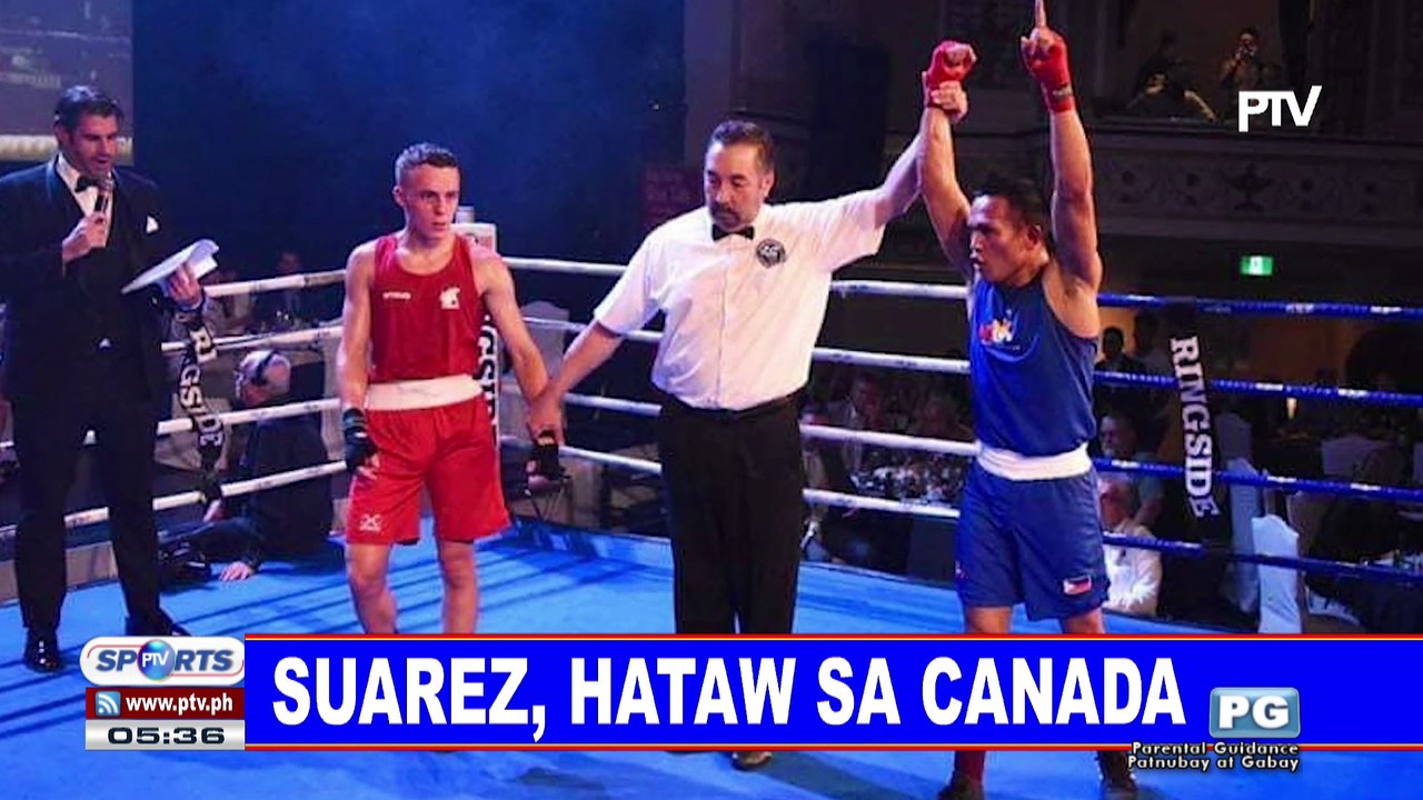 Suarez, hataw sa Canada