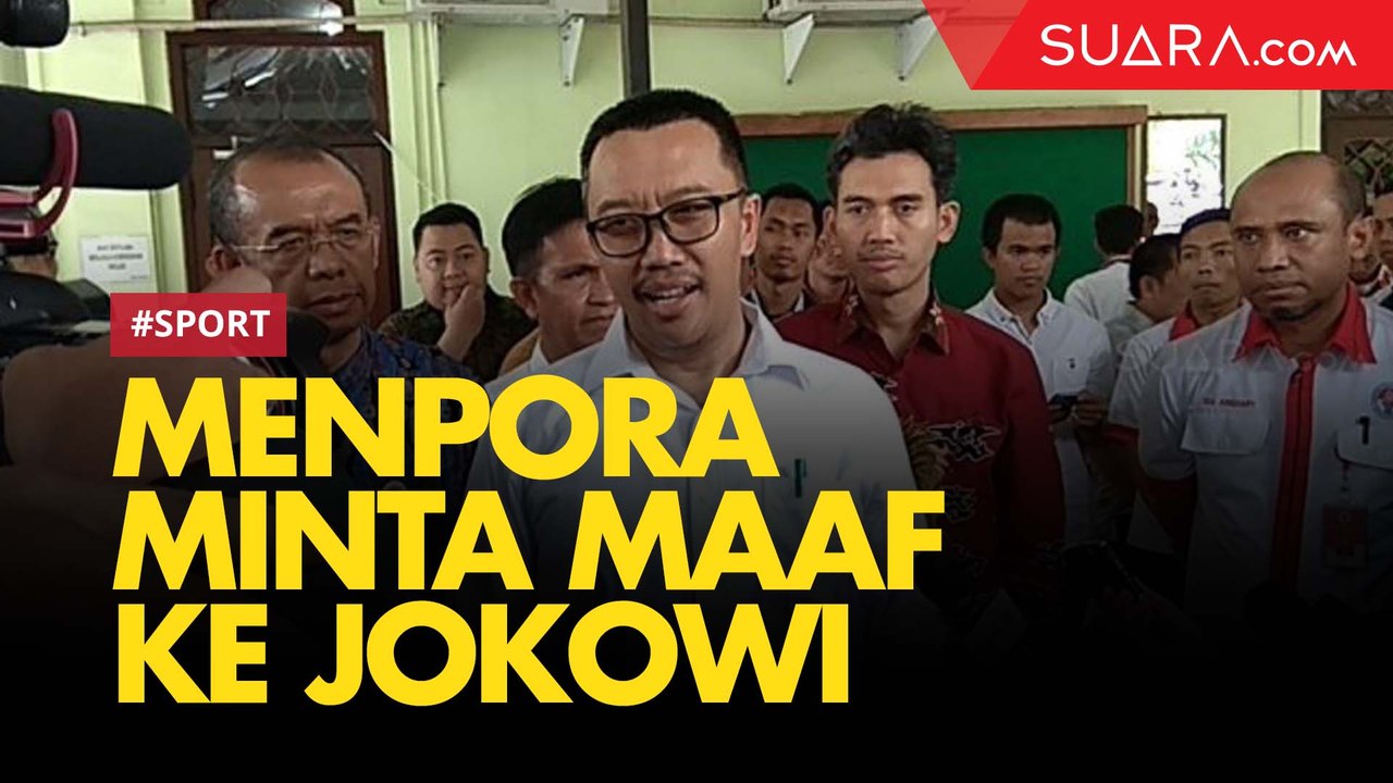 Jadi Tersangka KPK, Imam Nahrawi Minta Maaf ke Jokowi
