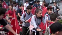 Rize'de Avrupa Hareketlilik Haftası kapsamında bisiklet turu