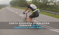 Cerita Pesepeda di Malaysia Rasakan Asap Karhutla Pontianak