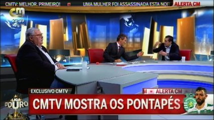 JOSE MANEL FREITAS PASSA SE COM PAULO FUTRE E QUASE ABANDONA EM DIRECTO