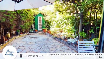 A vendre - Maison/villa - Nice (06000) - 3 pièces - 72m²