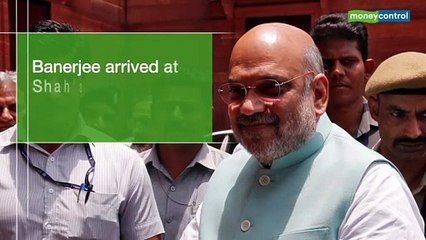 West Bengal CM Mamata Banerjee meets Home Minister Amit Shah