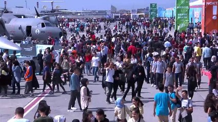 TEKNOFEST İstanbul üçüncü gününde ziyaretçilerini ağırlıyor