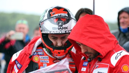 Lorenzo, como un fantasma por los circuitos