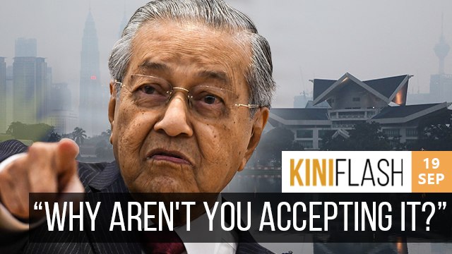 Indonesia hasn't responded to Malaysia's offer to help, Dr M puzzled | KiniFlash - 19 Sep