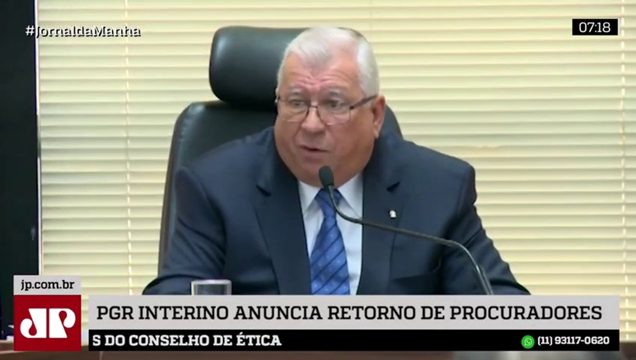 Em primeiro dia de PGR interino, procuradores voltam ao grupo da Lava Jato