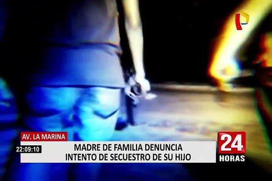 Av. La Marina: madre denuncia intento de secuestro de su hijo