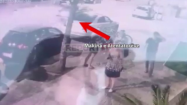 Report TV - VIDEO e vrasjes së ish-policit Santiago Malko në Tiranë, makina e ndjek nga pas