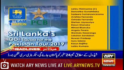 ARYNews Headlines|UN Secretary General calls for respecting human rights in IoK|6PM|19 September 2019