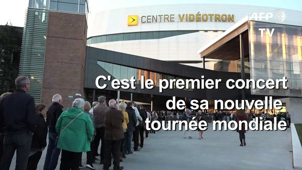 Céline Dion enflamme Québec au début de sa nouvelle tournée mondiale