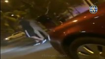 Un motorista arrolla a dos policías en un control para evitar carreras ilegales
