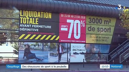 Un magasin Go Sport de Paris s’excuse après avoir lacéré et jeté des chaussures invendues - La Secrétaire d'État Brune Poirson a demandé plus d'informations à l'enseigne