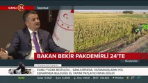 Tarım ve Orman Bakanı Bekir Pakdemirli 24 TV'de