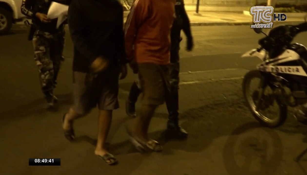 Cuatro sospechosos fueron capturados en operativo realizado en Portoviejo