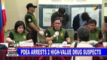 PDEA arrests 2 high-value drug suspects