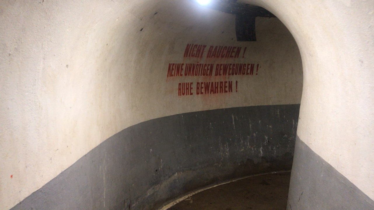 Journées du patrimoine : sous la Villa Strassburger, un abri anti aérien intact